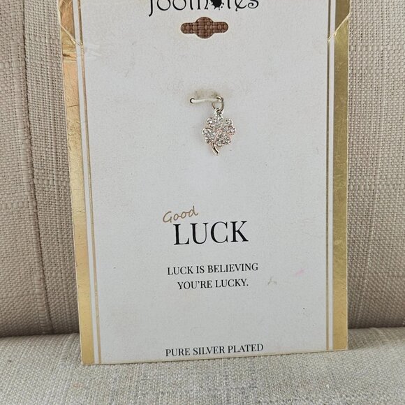 Footnotes Good Luck Charm Crystals Accent Leafs Charm Only - Picture 7 of 10